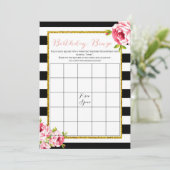 Birthday Games x2 - hoe oud | bingo Kaart (Staand voorkant)