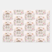 Birthday Garden Tea Party Inpakpapier Vel (Voorkant 2)