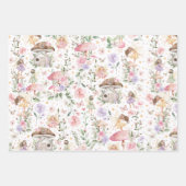 Birthday Garden Tea Party Inpakpapier Vel (Voorkant)