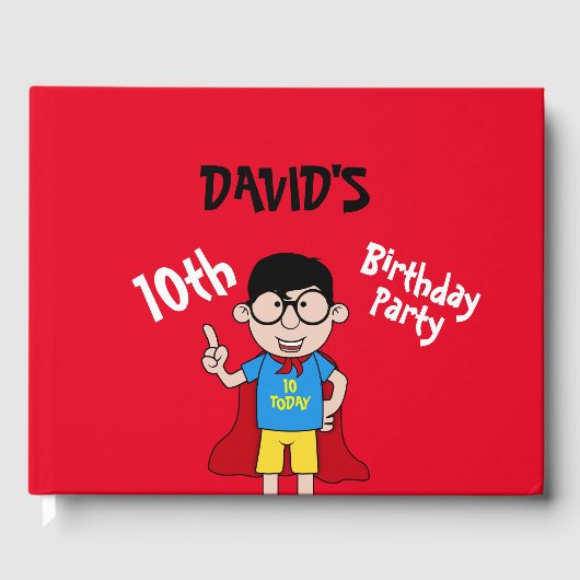 Birthday Gastenboek (Voorkant)