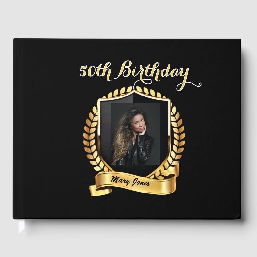 Birthday Gastenboek (Voorkant)