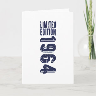 Birthday Geboren in 1964 Limited Edition Kaart