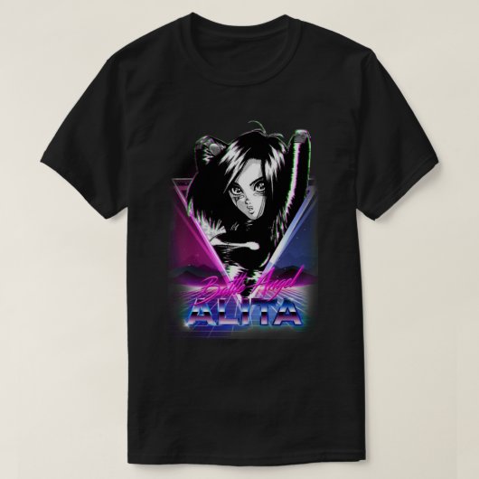 Birthday geeft alita Battle Angel cadeau voor vent T-shirt (Design voorkant)