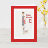 Birthday Genie Kaart voor hem (Gele Bloem)