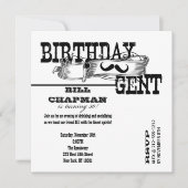 Birthday Gent Kaart (Voorkant)