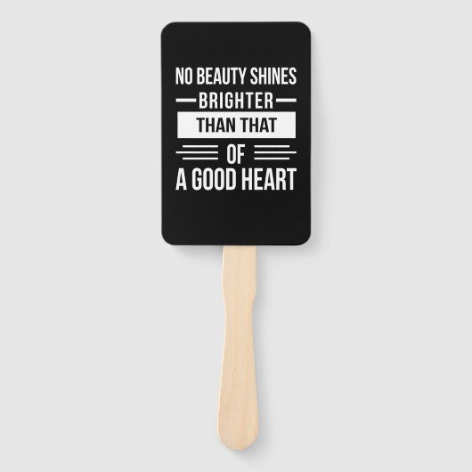 Birthday Gift a Good Heart Handwaaier (Voorkant)