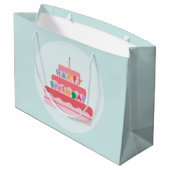 Birthday Gift Bag Groot Cadeauzakje (Achterkant Gekanteld)