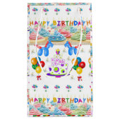 Birthday Gift Bag Klein Cadeauzakje (Achterkant)