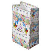 Birthday Gift Bag Klein Cadeauzakje (Voorkant Gekanteld)