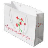  Birthday Gift Bag Large Cadeautasje (Achterkant Gekanteld)