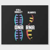 Birthday Gift | Bioloog-DNA van de leraar en RNA Cadeaupapier (Vlak)