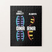 Birthday Gift | Bioloog-DNA van de leraar en RNA Legpuzzel (Verticaal)