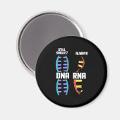 Birthday Gift | Bioloog-DNA van de leraar en RNA Magneet (Voorkant / Achterkant)