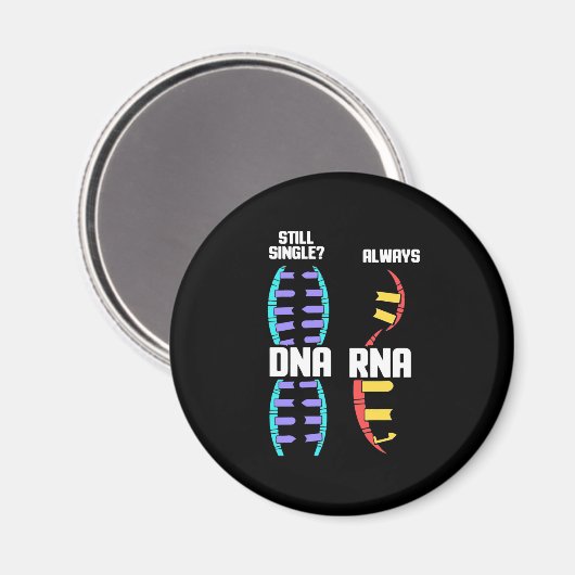 Birthday Gift | Bioloog-DNA van de leraar en RNA Magneet (Voorkant / Achterkant)