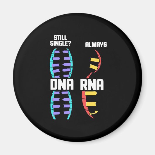 Birthday Gift | Bioloog-DNA van de leraar en RNA Magneet (Voorkant)
