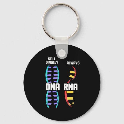 Birthday Gift | Bioloog-DNA van de leraar en RNA Sleutelhanger (Voorkant)