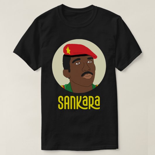 Birthday Gift Che Guevara Thomas van Sankara Afric T-shirt (Design voorkant)