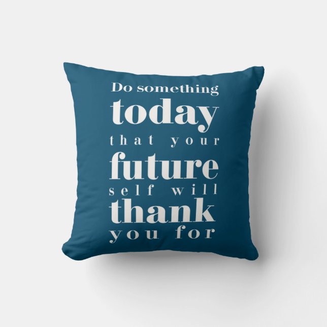 Birthday Gift doet vandaag iets Kussen (Voorkant)