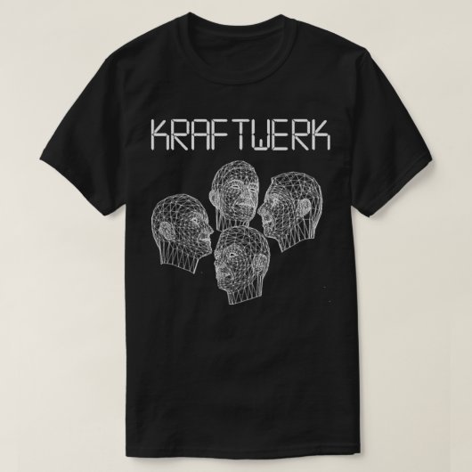 Birthday Gift Electronic Kraftwerk Music Idol Gift T-shirt (Design voorkant)