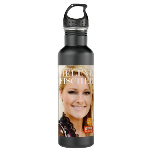 Birthday Gift Famous Helene Beauful Fischer Fem Waterfles (Voorkant)