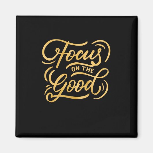 Birthday Gift focus op het goede Magneet (Voorkant)