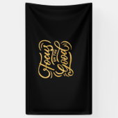 Birthday Gift focus op het goede Spandoek (Verticaal)
