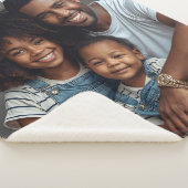 Birthday Gift for Dad Sherpa Blankets Photo Text Deken (3/4)