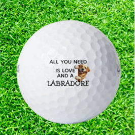 Birthday Gift for LABRADORE LOVER Golfballen