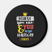 Birthday Gift gelooft dat je kunt Magneet (Voorkant)