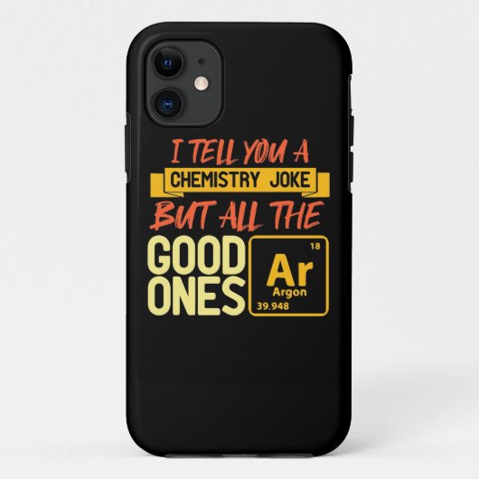 Birthday Gift | Ik vertel je een scheikunde Case-Mate iPhone Case (Achterkant)
