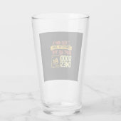 Birthday Gift | Ik vertel je een scheikunde Glas (Achterkant)