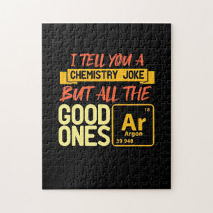 Birthday Gift   Ik vertel je een scheikunde Legpuzzel