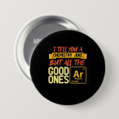 Birthday Gift | Ik vertel je een scheikunde Ronde Button 7,6 Cm (Voorkant /achterkant)