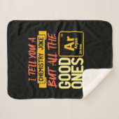 Birthday Gift | Ik vertel je een scheikunde Sherpa Deken (Voorkant (horizontaal))