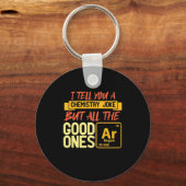 Birthday Gift | Ik vertel je een scheikunde Sleutelhanger (Voorkant)