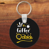 Birthday Gift is een koffie-oclock Sleutelhanger (Voorkant)