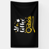 Birthday Gift is een koffie-oclock Spandoek (Verticaal)