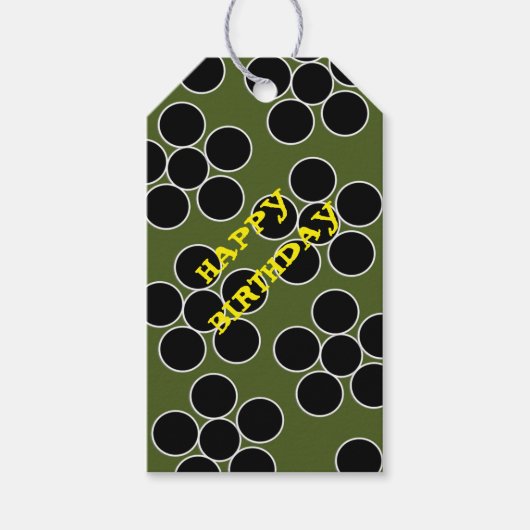 Birthday Gift Label Cadeaulabel (Voorkant)