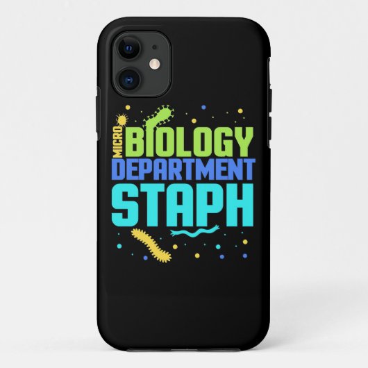 Birthday Gift | Micro Biology Department Staph Case-Mate iPhone Case (Achterkant)