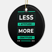 Birthday Gift Miness Attitude Meer Gratis Keramisch Ornament (Links)