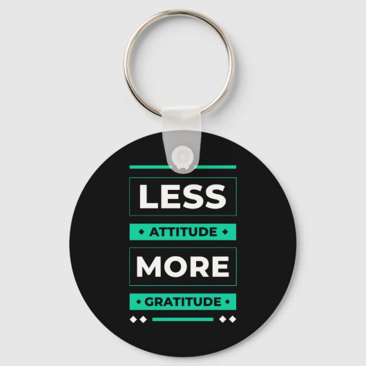 Birthday Gift Miness Attitude Meer Gratis Sleutelhanger (Voorkant)