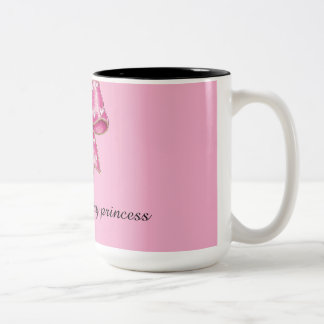 Birthday gift mug  tweekleurige koffiemok