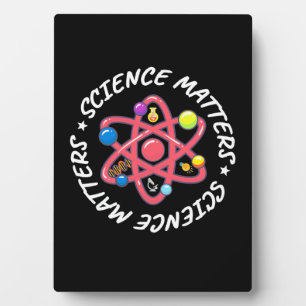 Birthday Gift Proud Science Maters Fotoplaat