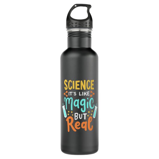 Birthday Gift | Science It Is Like Magic Waterfles (Voorkant)