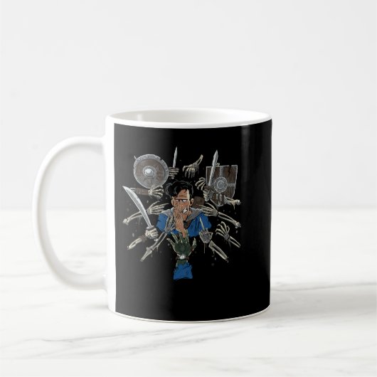 Birthday Gift Supernatural Evil Dead Horror Movie Koffiemok (Links)