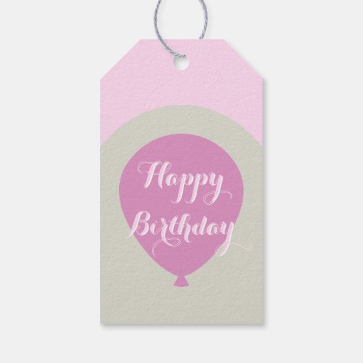 Birthday Gift Tag Cadeaulabel (Achterkant)