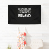 Birthday Gift the Future behoort tot je dromen Spandoek (Insitu)