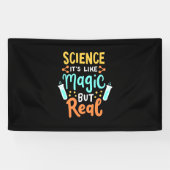 Birthday Gift | Wetenschap is als een Magisch Spandoek (Horizontaal)