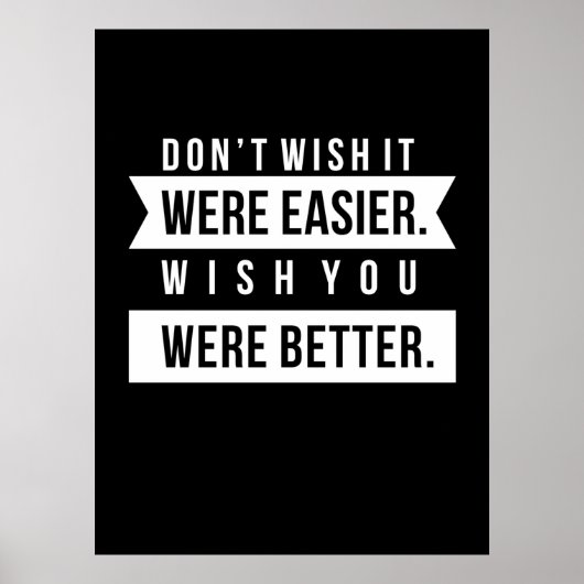 Birthday Gift Wies je was beter Poster (Voorkant)