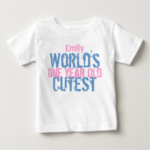 Birthday Gift World's Cutest 1 jaar oude G300